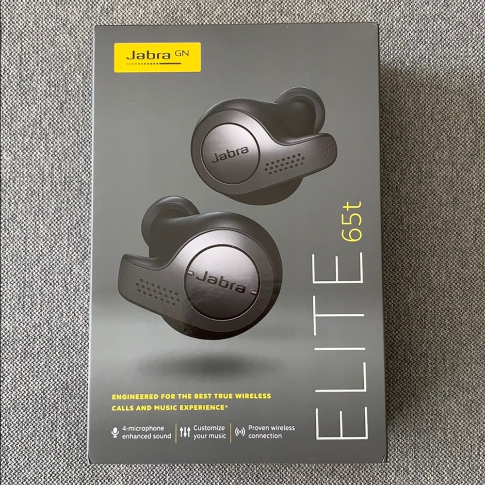 NEW Jabra - Elite 65t True Wireless Earbuds